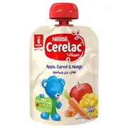 Cerelac Puree Apple & Mango & Carrot 90 Gm