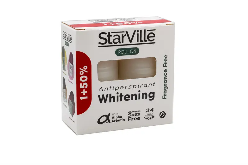 Starville White Frag Free Roll On 60 Ml(1+50%) Off