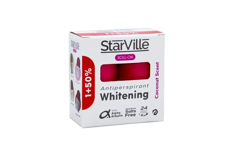 Starville White Light Pink Roll On 60Ml (1+50%)Off