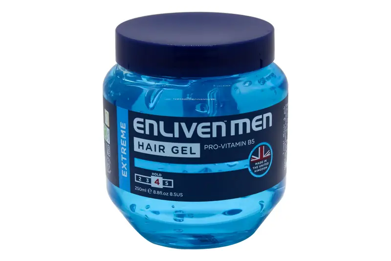 Enliven Extreme Hold Blue Hair Gel 250 Ml