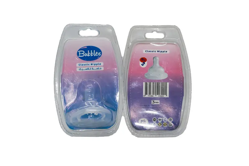 Bubbles Nipple Classic 9 Month