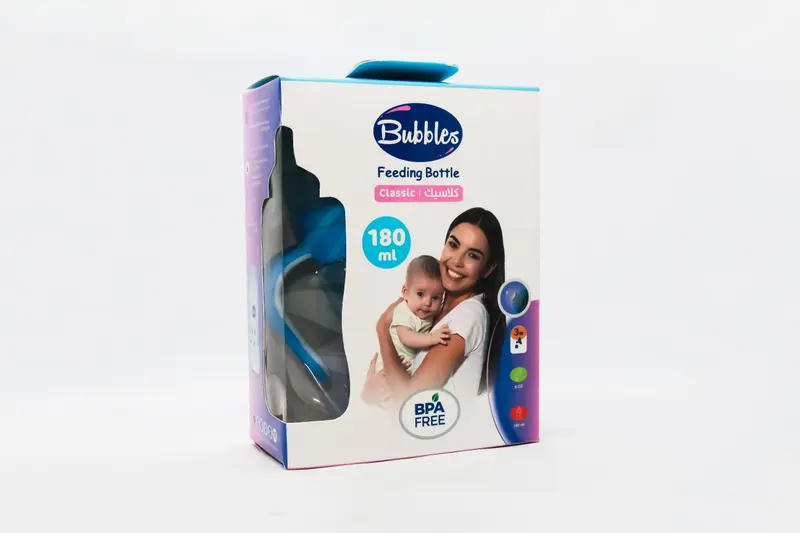 Bubbles Classic Biberon With Hand 150 Ml Or 180 Ml