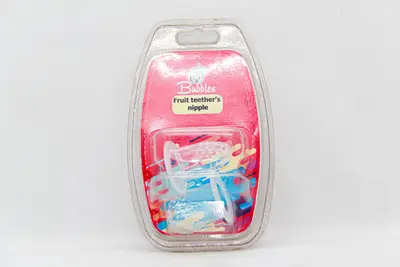 Bubbles Fruit Teether Nipple