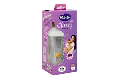 Bubbles Classic Biberon 150 Ml Or 180 Ml