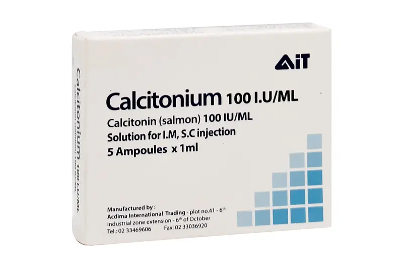 Calcitonium 100 I.U 1 Ml 5 Amp