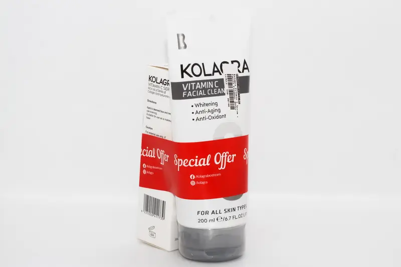 Kolagra سيروم فيتامين C و غسول 50 مل