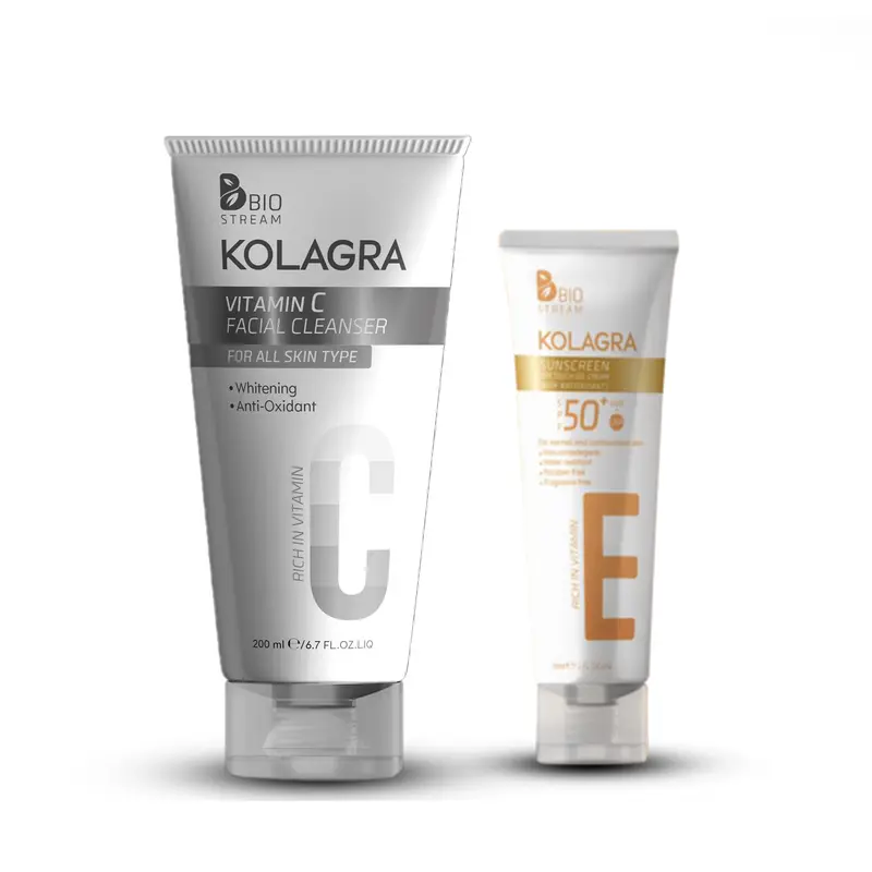 عرض Kolagra Sun Screen Gel + منظف للوجه