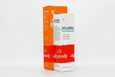 Kolagra Hyaluronic Acid Serum + Sun Screen Gel Off
