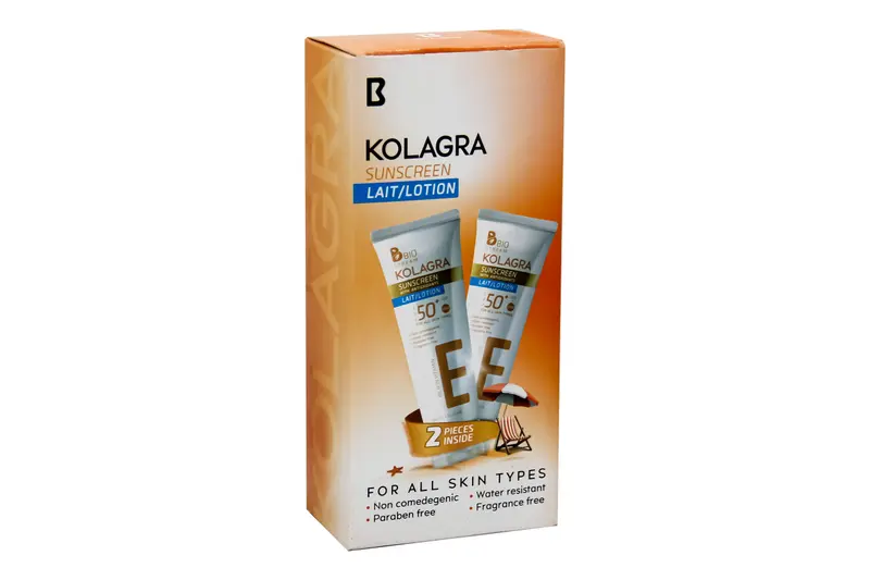 Kolagra Sun Screen Lotion 120 Ml (1+1) Off
