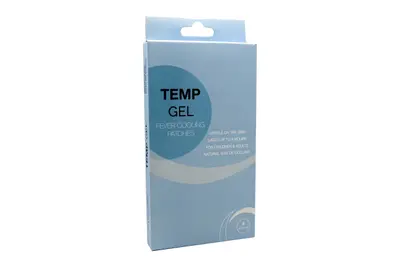 Temp Gel Fever Cooling 4 Patches