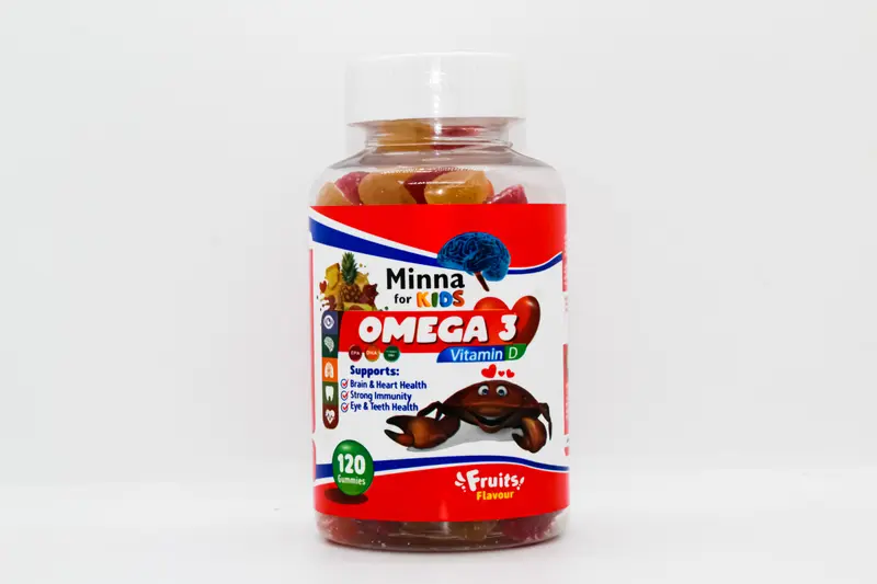 Minna Omega 3 Kids 120 Gum