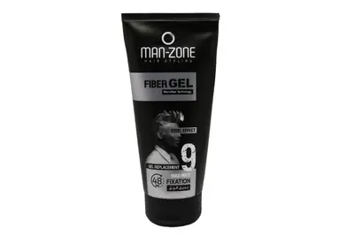 Man-Zone Fiber Steel Effect Gel 175 Ml