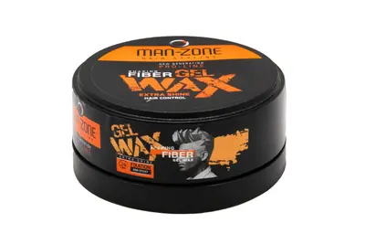 Man-Zone Extra Shine Fiber Gel Wax 125 Ml