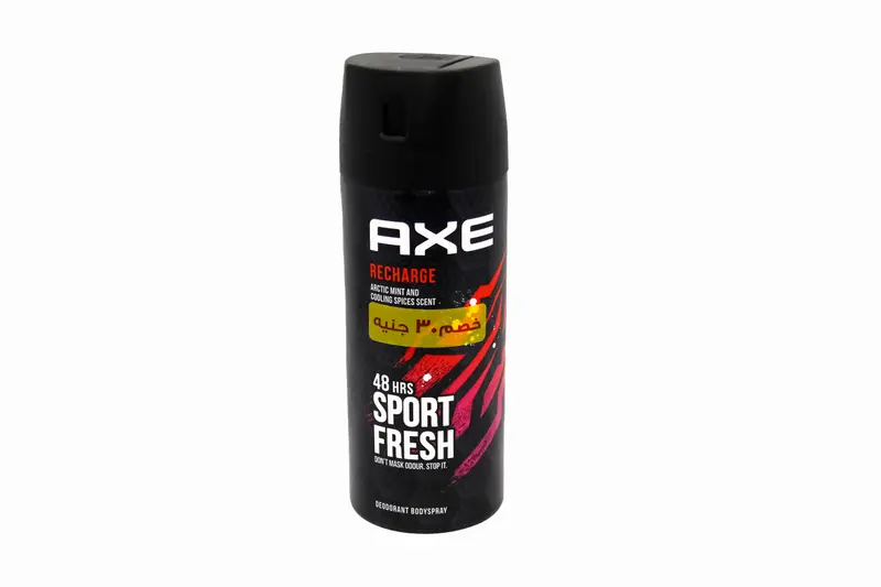 Axe Recharge Sport Spray 150 Ml 30 L.E Disc Off