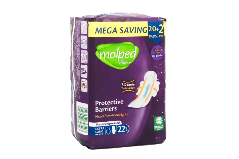 Molped Maxi Extra Long Protection 22 Pads