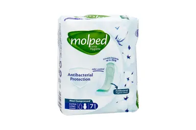 Molped Maxi  Extra Long Anti Bact 7 Pads
