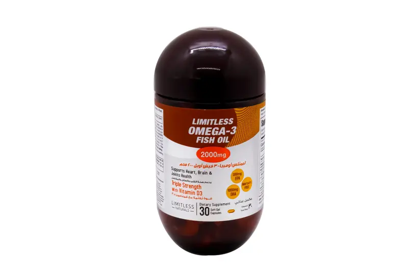 Limitless Omega-3 Fish Oil 2000 Mg 30 Cap