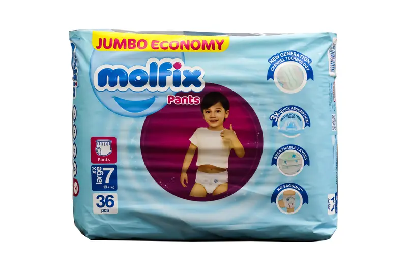Molfix Pants (7) XX Large 36-34 Pcs