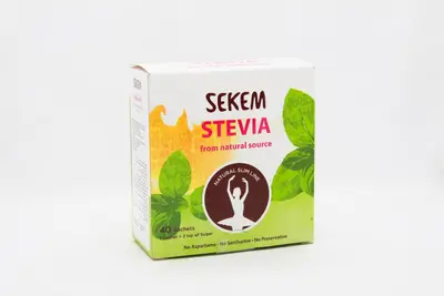 Sekem Stevia Natural Sweetener 40 Sachets