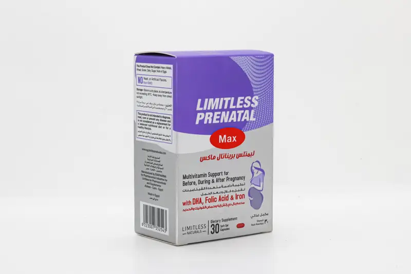 Limitless Prenatal Max 30 Tab (Jar)
