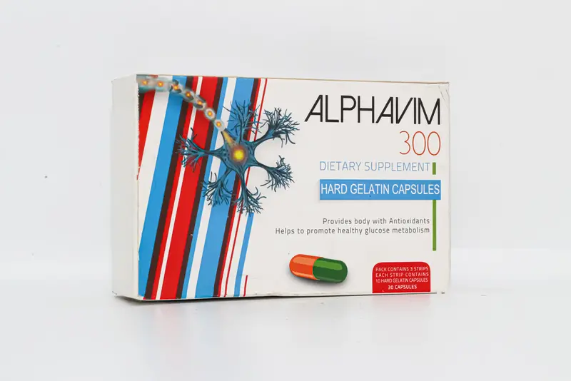 Alphavim 300 Mg 30 Cap