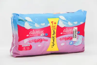 Always Feather Soft Maxi Thick Long 18 Pads