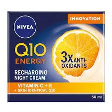 Nivea Q10 Energy Vit ( C ) Night Cream 50 GM
