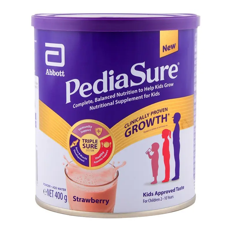 Pediasure Powder Strawberry Milk 400 Gm