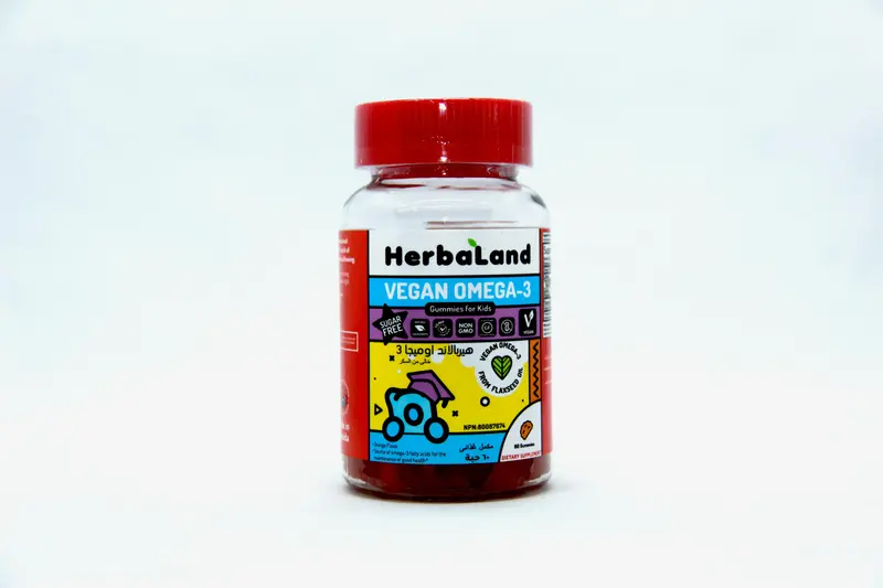 Herbaland Kids Omega 3 Suger Free 60 Gum