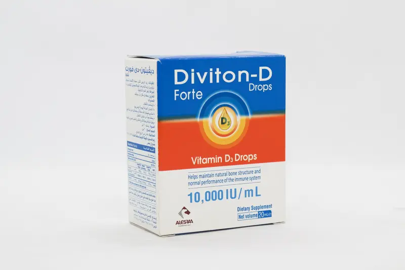 Diviton-D Forte 10 I.U/Ml Oral Drops 20 Ml