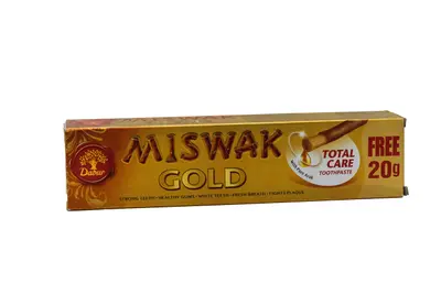 Dabur Miswak Gold T.Paste 120+20 Gm Off