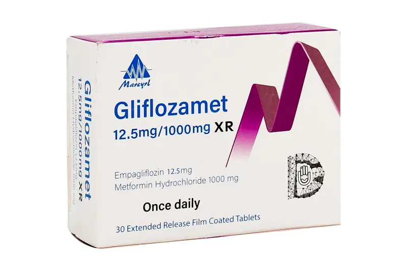 Gliflozamet 12.5 /1000 Mg Xr 30 Tab