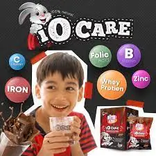 Io Care Whey Protein For Kids 10 Sachets