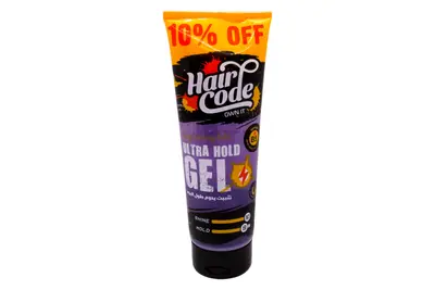Hair Code Ultra Hold Hair Gel 250 Ml 10% Off