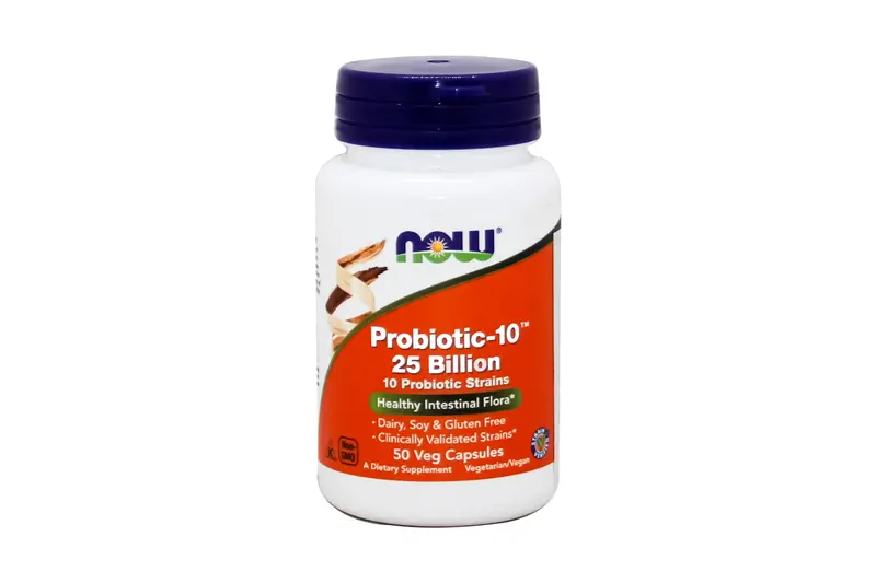 Now Probiotic-10 25 Billion 50 Cap