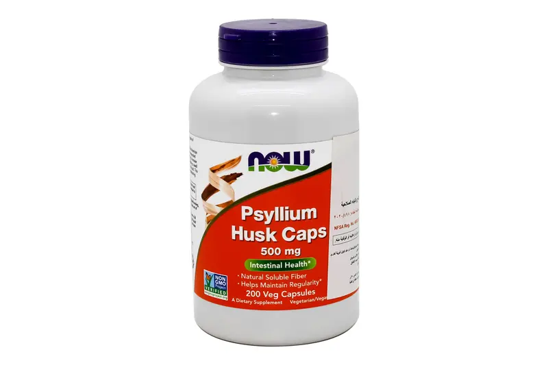 Now Psyllium Husk 500 Mg 200 Cap