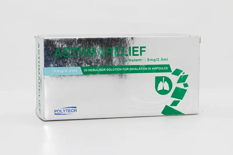 Asthmarelief 5 مجم / 2.5 مل 20 أمبير