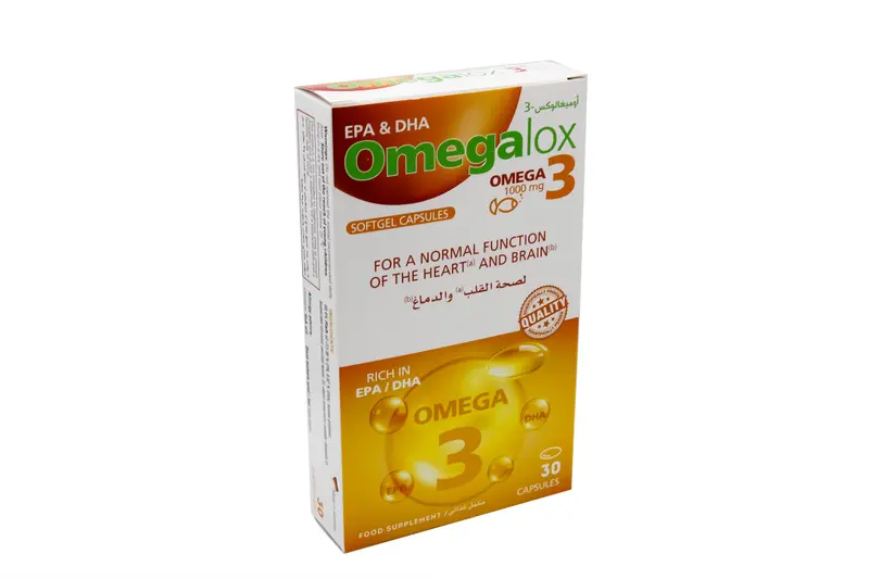 Omegalox 1000 Mg 30 Softgel Cap