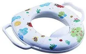 Bubbles Padded Potty Seat With Handles
