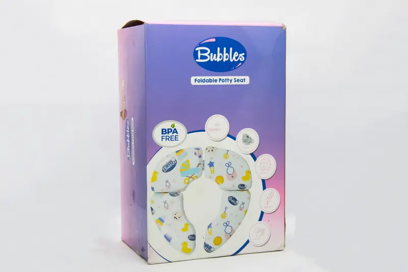 Bubbles Foldable Potty Seat