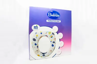 Bubbles Padded Potty Seat