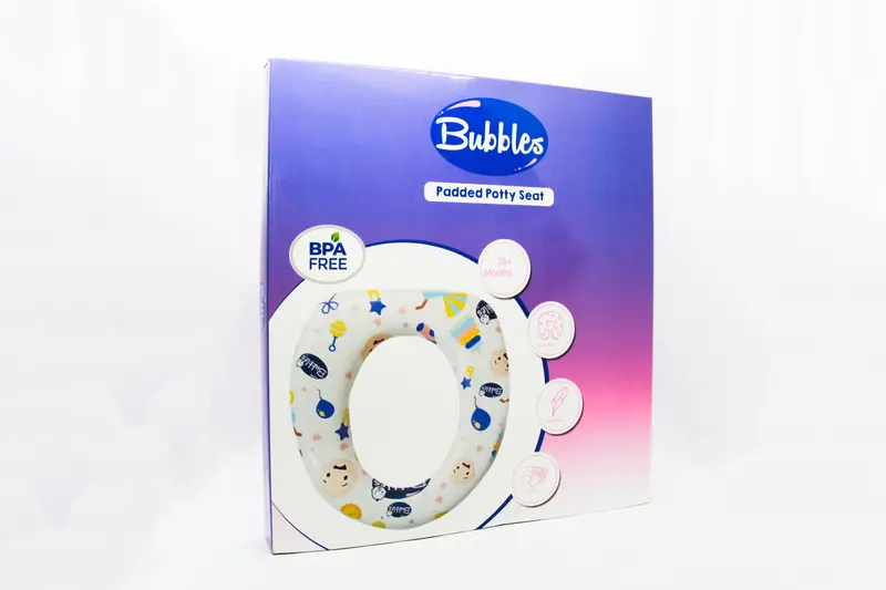 Bubbles Padded Potty Seat