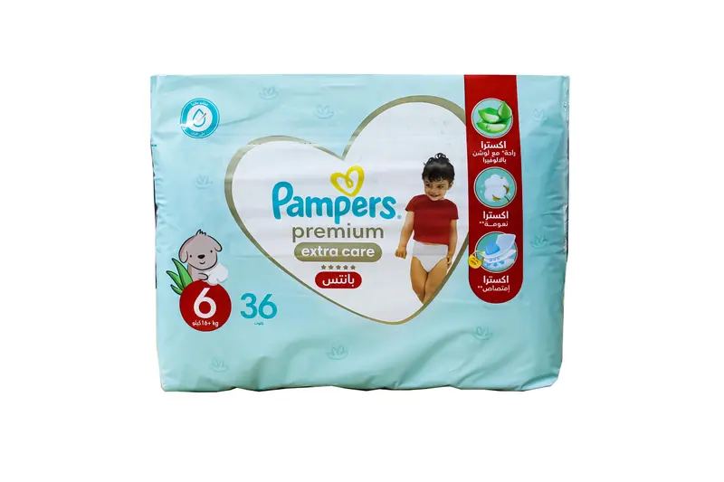 Pampers Premium(6)Pants Extra Large 36 Pads 16+Kg
