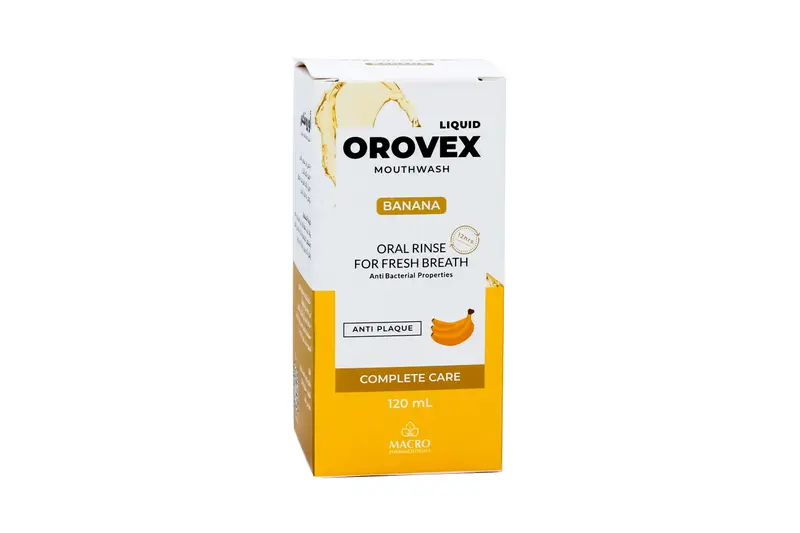 Orovex Banana Mouth Wash 120 Ml