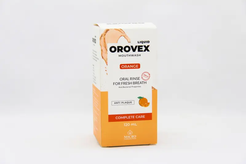 Orovex Orange Mouth Wash 120 Ml