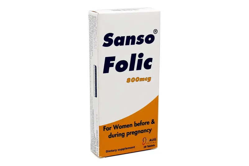 Sanso Folic 800 Mcg 28 Tab