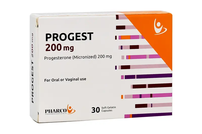 بروجست 30 كبسول أور الفاج من 200 مجم
