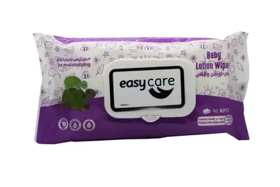 Easy Care Baby Lotion 40 Wet Wipes