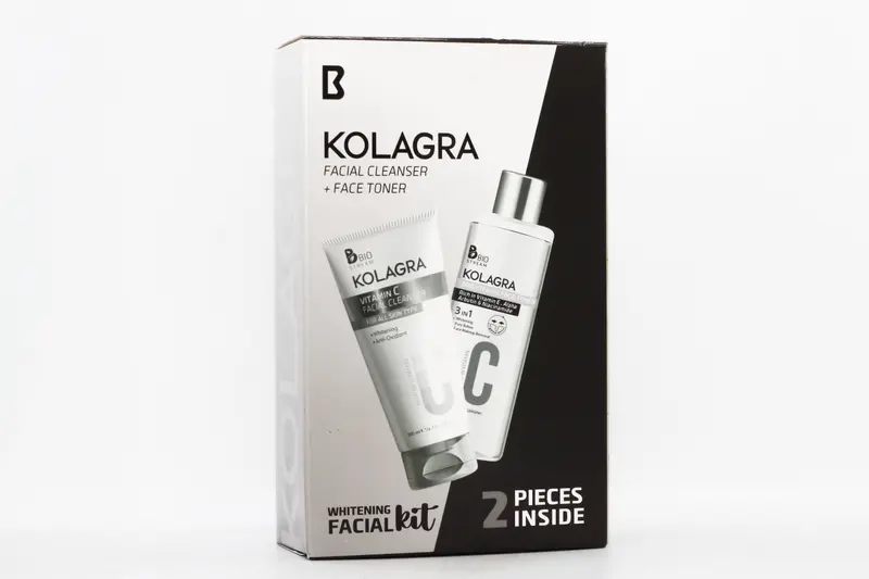 Kolagra Vit C Facial Cleanser 200 Ml+ Toner Off