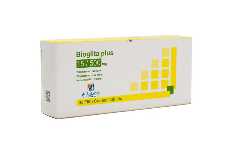 Bioglita Plus 15/500 Mg (3 Strip) 30 Tab